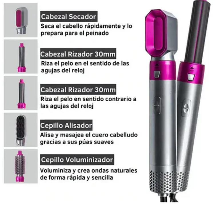 Cepillo 5 En 1 + Piedra Depilatoria